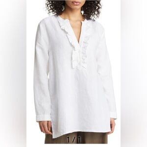 Masai Copenhagen Women’s 100% Linen Gemi Tunic Size Large